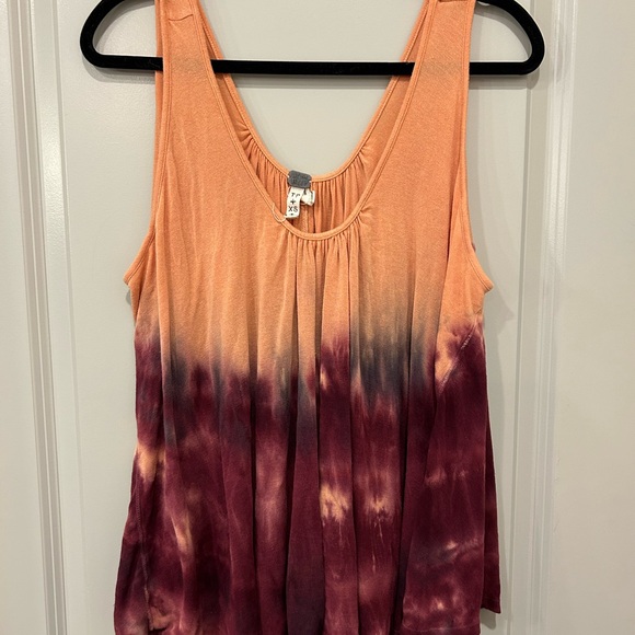 We The Free Tops - Vintage FP We The Free Tie Dye tank